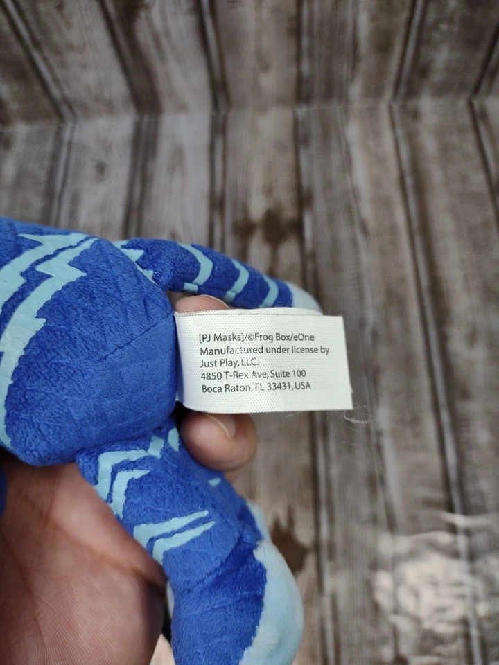 Figura de peluche PJ Masks dibujos animados peluche azul CATBOY 9" Just Play Foto 3 de 4