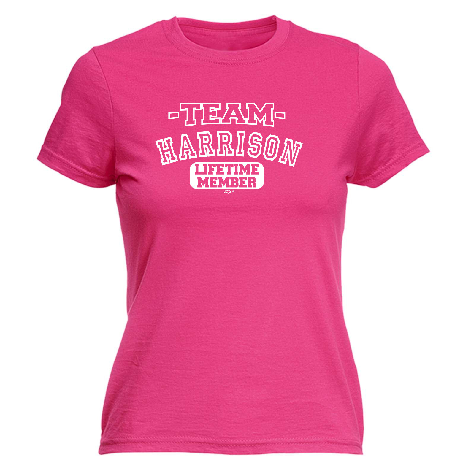 Harrison V2 Team Lifetime Member - Womens T Shirt Funny T-Shirt Gift Novelty