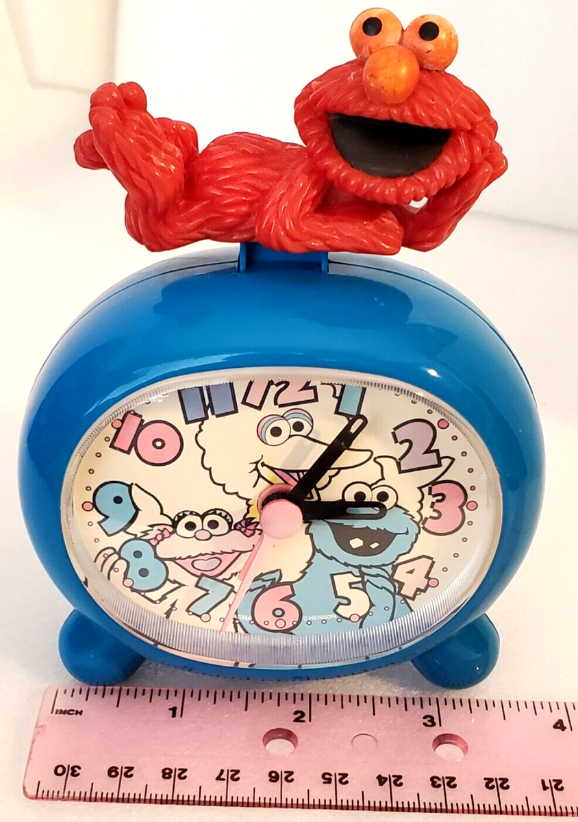 Fantasma Sesame Street Elmo Alarm Clock. Works | eBay