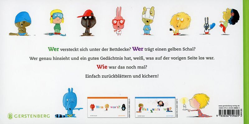 Thumbnail - Wie War Das? - ein Lustiges Lern-bilderbuch & Gedächtnistraining /