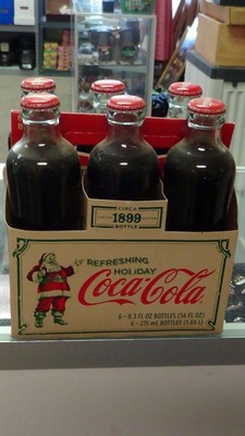 Circa 1899 Limited Edition Coca-Cola 6-9.3 Fl. Oz. Bottles Holiday Smurfit  Kappa | Ebay