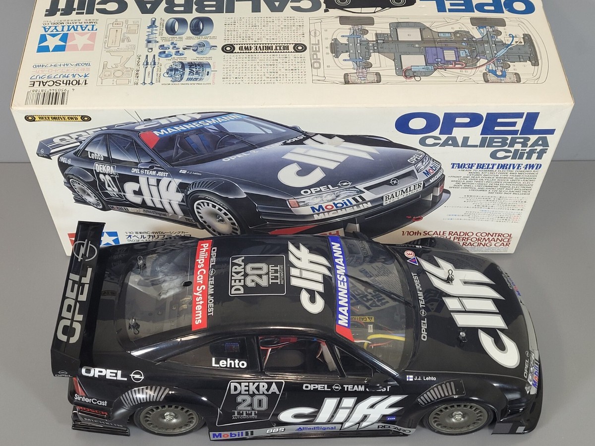 オペルラジコン Tamiya 58188 R/C 1/10 Opel Calibra Cliff Belt Drive TA03