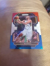 2021-22 Panini Prizm T.J WARREN Red White Blue Prizm Pacers #90 PWE 