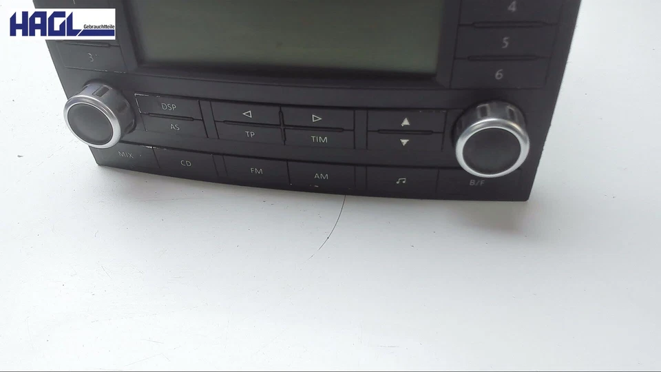 Radio mit Stecker Kein Code Vorhanden 7L6035195A VW Touareg 2.5 R5 TDI 7L - Bild 3 von 4