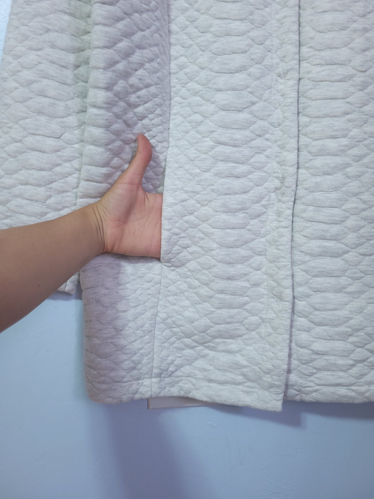 Soft Surroundings Quilted Jacket Snap Button Whit… - image 2