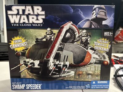 Star Wars The Clone Wars Republic Swamp Speeder