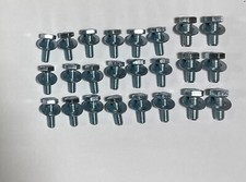 Ford Mercury Hex Head Oil Pan Bolt Set Kit Zinc 260 289 302 351w 48 Pieces Nice Ford Mercury Hex Head Oil Pan Bolt Set Kit Zinc 260 289 302 351w 48 Pieces Nice