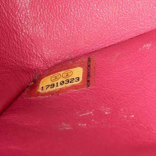 Chanel Lambskin klassische Jumbo Doppelklappe Tasche - Bild 4 von 12