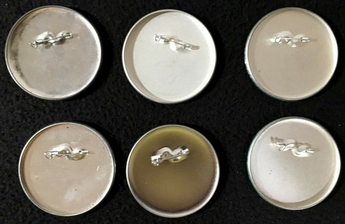 OREGON DUCKS 2004 RARE SET 6 FOOTBALL GAME BUTTON INDIANA IDAHO ASU AZ WASH UCLA - Picture 2 of 2