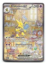 Alakazam ex 201/165 Scarlet & Violet 151 Holo SIR Pokemon Card NM