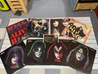 Vintage lot  8 KISS Records Alive 1 & 2 KISS Solo Album Dynasty Hotter Than Hell