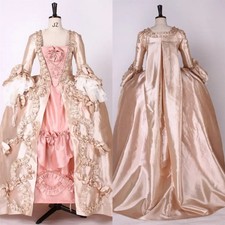 18th Century Pink Evening Dress Costume Marie Antoinette Rococo Court Ball Gown