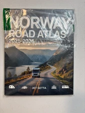 Norway Road Atlas 2025-2026: Complete Guide with Detailed Maps to Scenic Routes,