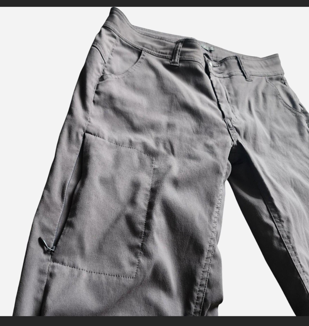 Prana Size 6 Gray Pants With Pockets  View 2