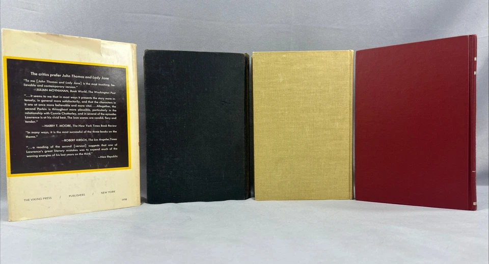 Book Lot of 4 DH Lawrence Mixed Titles Hardcover Books Vintage - Image 3 of 4
