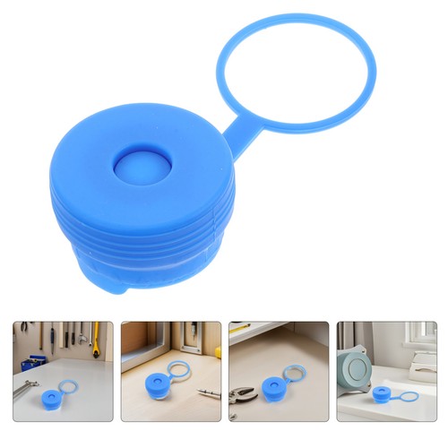 4 Stück Silikon Wasserspender Kappen Wiederverwendbar Auslaufsicher Eimer Deckel Abdeckung - Bild 8 von 18