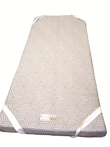 Bed Story Toddler Mattress 37 1/2 Inches X 6 1/2 Feet 3Inch Memory Foam Gray