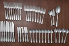 Silver Wheat by Reed & Barton Sterling Silver Flatware Set 8 Service 44 pcs