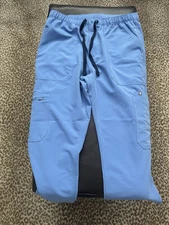 Figs Cairo Medium Cargo Scrub Pants Ceil Blue Style 1000200R