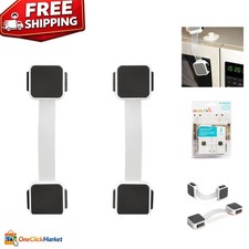 Secure Babyproofing with Xtraguard Cabinet Latches - 2 Count for Ultimate Safety