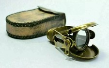 Monocular Binocular Telescope Vintage Antique Brass Nautical Spyglass working
