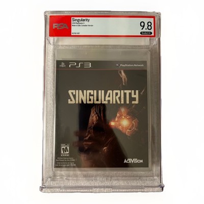 Singularity (Sony PlayStation 3, 2010) PS3 - Canadian, PSA Graded 9.8 A+, Pop 1