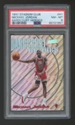 PSA 8  Michael Jordan 1997 STADIUM CLUB HARDCOURT HEROICS FOILS CARD SP #H1  HOF