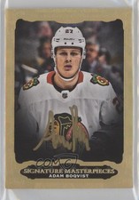 2019 Ultimate Collection Signature Masterpieces Adam Boqvist #USM-AB Auto 0mt5