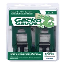 PacTool Gecko Gauge 8 " X 5/16 " D Fiber Cement Siding Tool 2 pk (2-Pack)