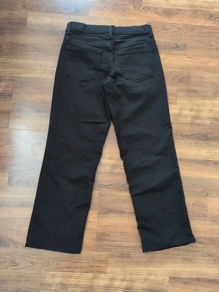 Джинсы для мальчиков Urban Pipeline размер 12 прямые черные регулируемая талия отличное состояние - Изображение 4 из 4