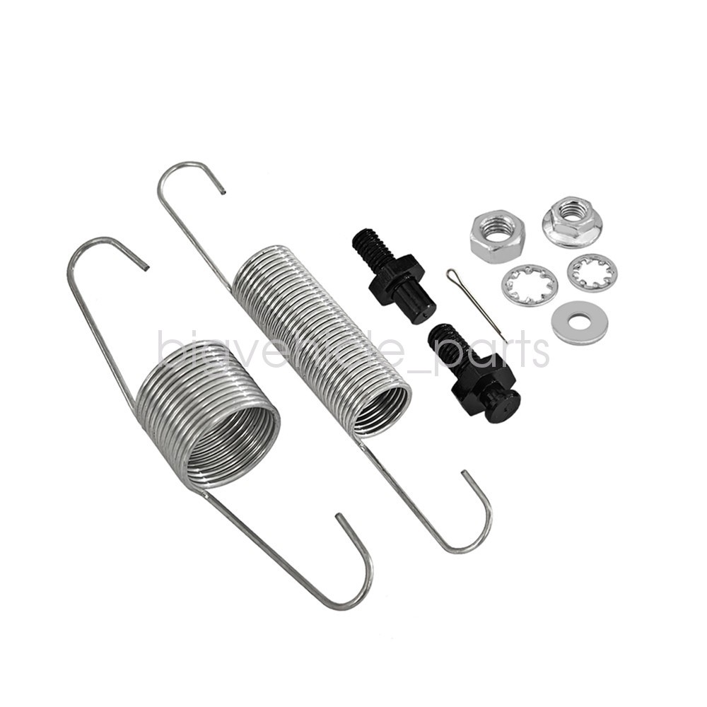 For Holley Edelbrock w/Springs&Linkage Studs Throttle&Kickdown Cable Bracket Kit