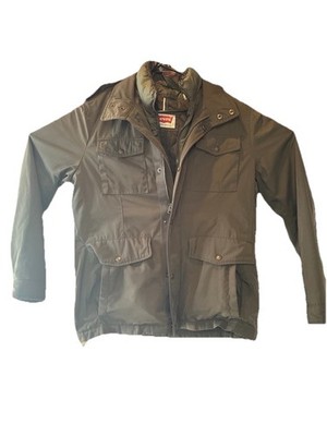 Vintage Style Levi's Olive Green Cotton Canvas Field Jacket Sz.M