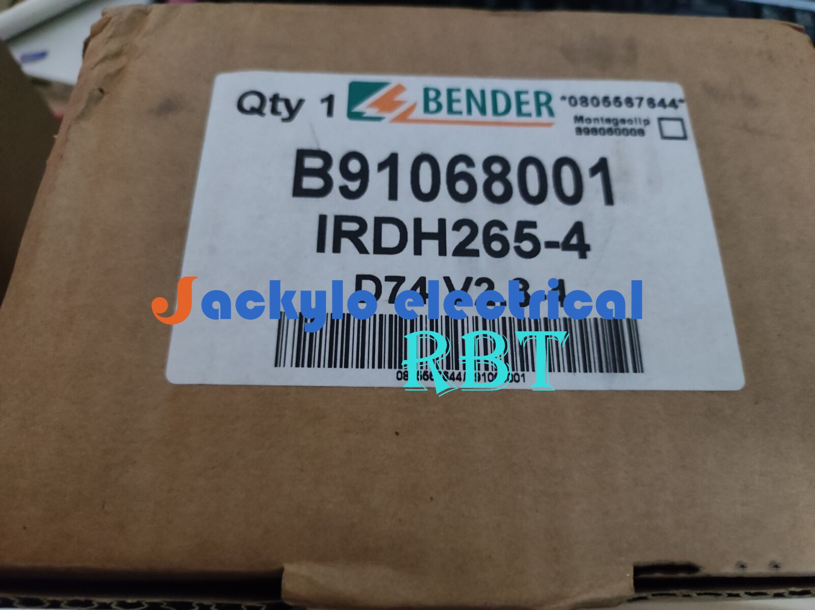 BENDER IRDH265-4 B91068001 Insulation Tester brand new
