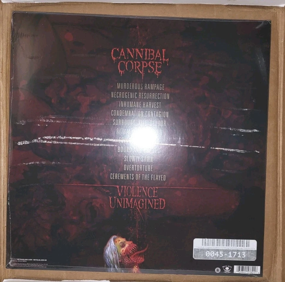 Cannibal Corpse - Violence Unimagined - 🍺 &🩸 Splatter 🇺🇸 SEALED!! - Image 2 of 2