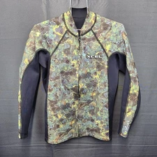 XCEL AXIS 2.1 Men's Wetsuit Jacket Reef Camo Black Size Small MC236AX4