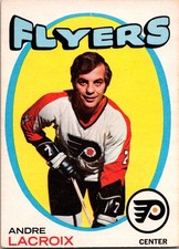 1971-72 O-Pee-Chee Andre Lacroix Philadelphia Flyers #33