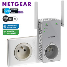 Répéteur WiFi Amplificateur WiFi AC750 Netgear Compatible Box Orange Free SFR