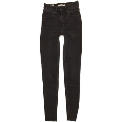 Levi's Mile Damen Jeans schwarz Skinny Slim Stretch W24 L29 (109985)