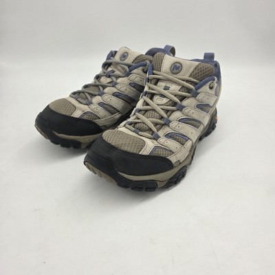 Merrell Moab 2 Vent Hiking Shoes Womens Aluminum 9.5 W US Outdoor Camping 