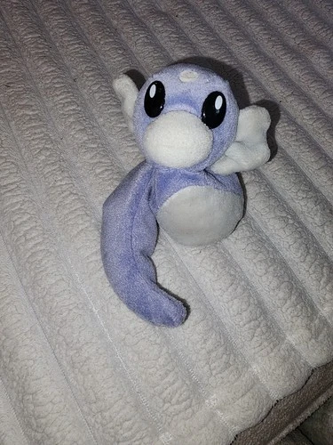 VINTAGE 1998 POKEMON APPLAUSE DRATINI BEANBAG STUFFED ANIMAL PLUSH TOY NINTENDO