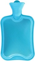 WäRmflasche 2L Naturkautschuk Blau GroßE ÖFfnung Sicher Haltbar FüR Kinder