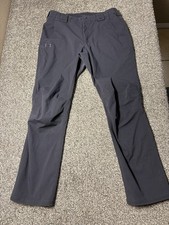Under Armour Ripstop Pants Mens 34x32 Navy Blue Storm Enduro Outdoor Cargo