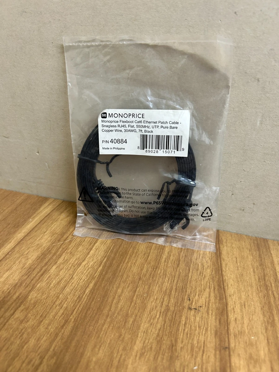 Monoprice Flexboot Cat5e Cable De Conexión Ethernet Cable De Red De