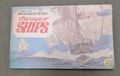 Brooke Bond Picture Cards - The Saga of Ships - 1970
