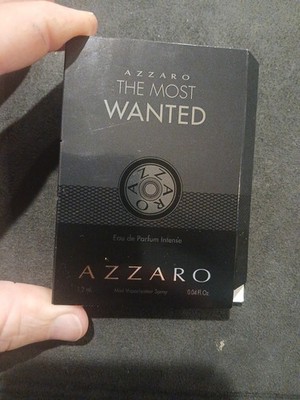 Azzaro The Most Wanted for Men 0.04oz-1.2ml EDP INTENSE Spray Sample Vial