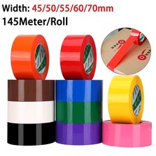 45/50/55/60/70mmx145M Coloured Sealing Tape Packaging Closing Tape Packing Tape