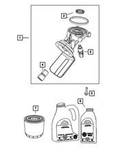 Genuine Mopar Oil Filter Adapter 68382405aa Genuine Mopar Oil Filter Adapter 68382405aa