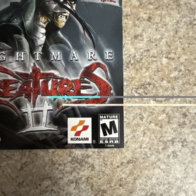 Nightmare Creatures II Dreamcast CIB Complete Tested Great Shape One Owner Sega