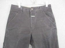 Marithe Francois Girbaud Jeans Mens 32x32 Black Cargo Carpenter Straight Leg
