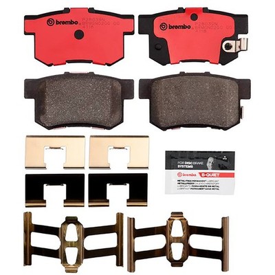 Brembo P28039N Rear Ceramic Brake Pads Kit for 1995-08 Acura TL / 03-11 Element